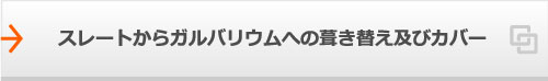 スレートからガルバリウムへの葺き替え及びカバー