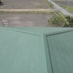 茂原市　屋根塗装調査　屋根俯瞰