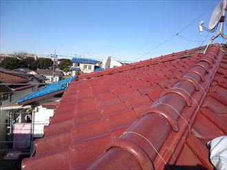 花見川区雨樋雪止め工事006