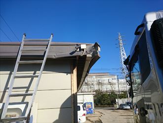 市川市プレハブ幕板交換工事002