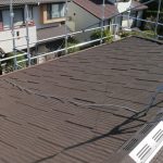屋根カバー工法　完了