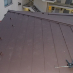 川崎市川崎区　ヒランビーを使った屋根カバー工法