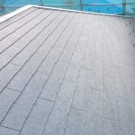 横浜市磯子区でスレートが傷んだ屋根の葺き替え工事