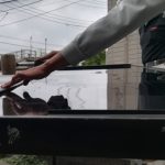 江東区　ポリカ屋根の工事