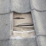 江戸川区瓦屋根の雨漏り