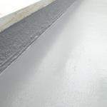 川崎市中原区でバルコニー床から発生した雨漏りをウレタン防水で改善します