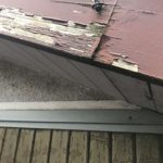 ジョイントからの雨漏れ