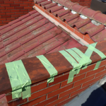 三浦市栄町にて屋根の笠木腐食のため交換工事を実施しました