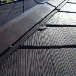 棟板金のコーキング補修