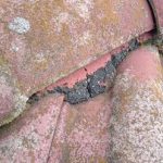 セメント瓦の劣化