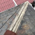 飛んでしまった棟板金