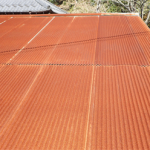 長南町水沼でトタン屋根点検