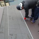 印西市平賀でスレート劣化による変形からスーパーガルテクトを使った屋根葺き替え工事