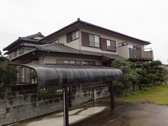 雨漏りにお困りの瓦屋根住宅