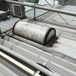 天窓ドームの点検