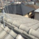 千葉市若葉区都賀　棟瓦のズレ