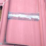 板金の継ぎ目部分