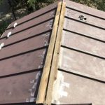 棟板金の飛散