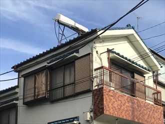 江戸川区鹿骨で屋根点検