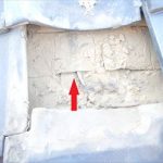 防水紙の剥がれ