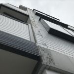 アパート塗膜の劣化