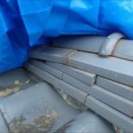 木更津市　棟瓦の崩れ