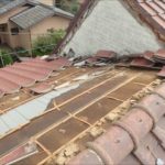 君津市　瓦の飛散