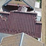 屋根の破損調査