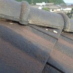 君津市　剥がれた漆喰