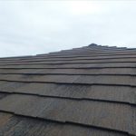 木更津市　屋根材の反り