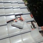 木更津市　瓦の割れ