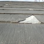 市原市　屋根材の捲れ