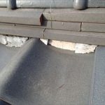 千葉市花見川区　瓦のズレ