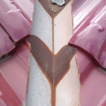 谷樋　谷板金劣化