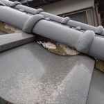 千葉市稲毛区　漆喰の浮き