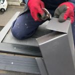 ケラバ部分板金加工