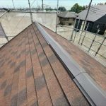 棟板金取り付け