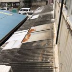 下屋根状況