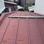 棟板金の飛散