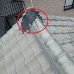 長生郡一宮町　漆喰の状態