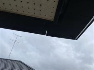 破損してしまった雨樋