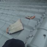 茂原市　瓦の被害