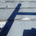 大網白里市　屋根材の浮きの確認