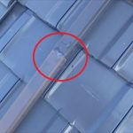 木更津市　雨樋の外れ