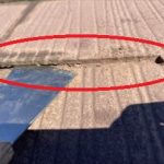 塗装の縁切り不足