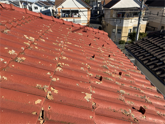 屋根塗装の不具合