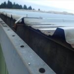 山武郡　雨樋の状況