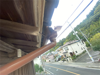 雨樋の破損