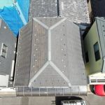 ドローンでの屋根調査