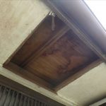 木更津市　軒天の剥がれ